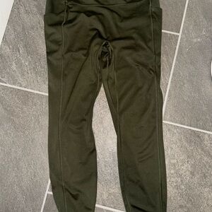 4/$20 All in Motion Olive Green Leggings